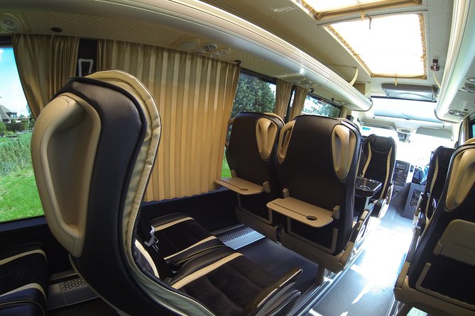 1-15 persons Taxi or Bus Transfer Amsterdam in Amsterdam City - What’s Included on the Ride (A/C and WiFi Are More Useful Than You Think)