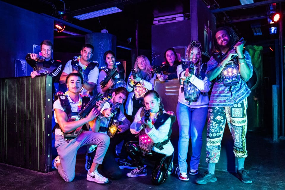 Aloha Amsterdam: Laser Tag Experience - Inside the 450 sqm Arena With Up to 20 Players