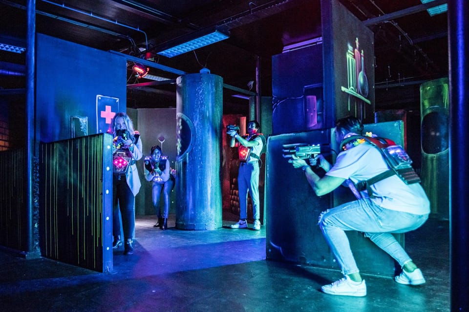 Aloha Amsterdam: Laser Tag Experience - The 15-Minute Flow: Teams, Hits, and Instant Scores