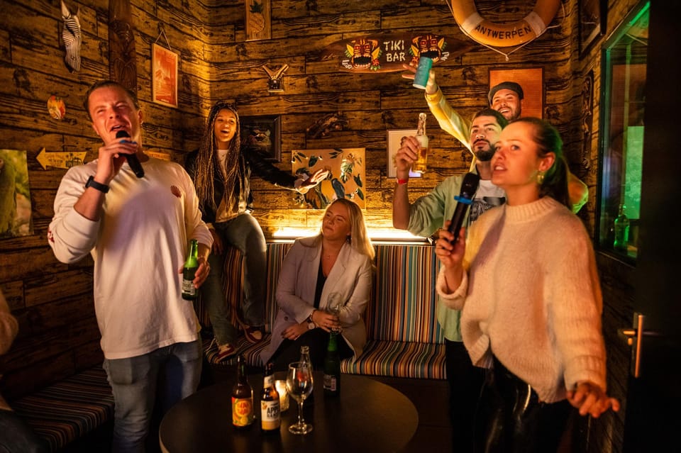 Aloha Amsterdam: Private Karaoke Booth with 20.000 Songs - How the 2 Hours Plays Out Inside the Booth