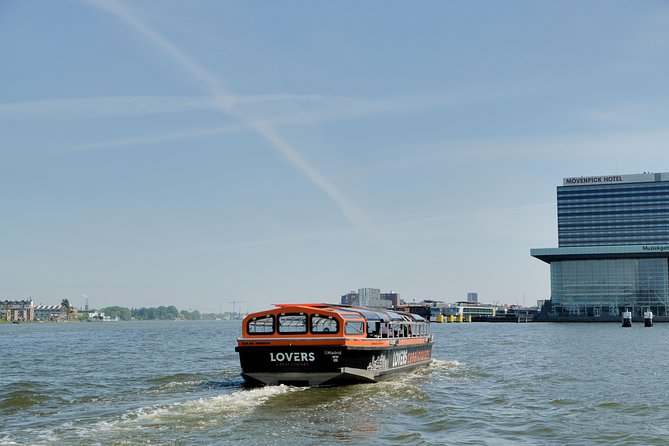 Amsterdam 1h Canal Cruise by Semi-Open Boat with Audio Guide - Anne Frank House Area and Golden Bend Manor Views