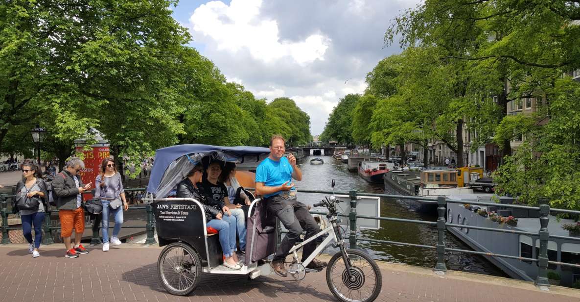 Amsterdam: 2-Hour Sightseeing Tour by Rickshaw - Two hours that actually covers the highlights
