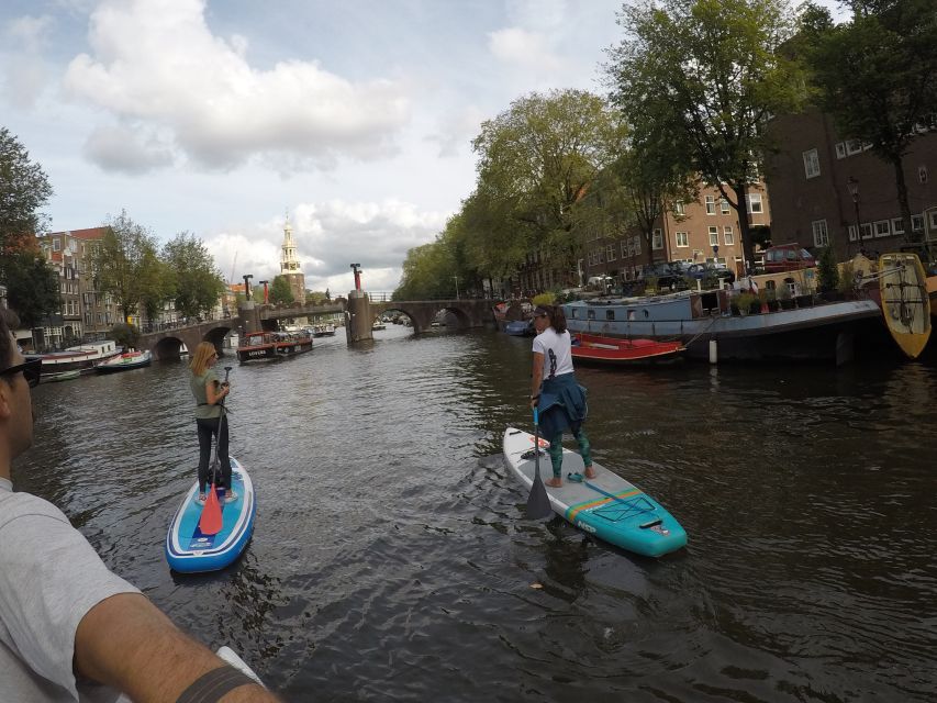 Amsterdam: 2-Hour Stand Up Paddle Board Tour - Under Bridges and Along Canal Homes