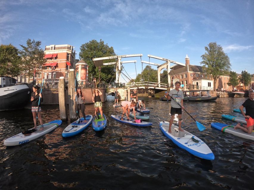 Amsterdam: 2-Hour Stand Up Paddle Board Tour - Museum Passes and a Replica Ship Moment