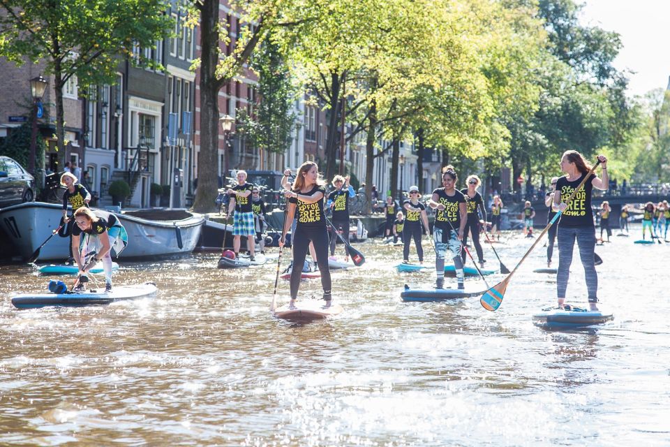 Amsterdam: 2-Hour Stand Up Paddle Board Tour - Route Flex Options: Red Light District or de Oude Waal