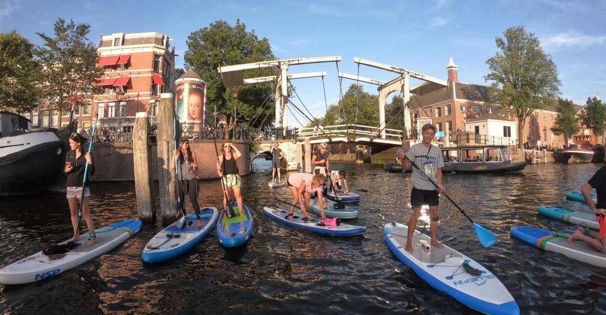 Amsterdam: 2-Hour Stand Up Paddle Board Tour - The 2-Hour Flow: Training, Then Canal Sightseeing