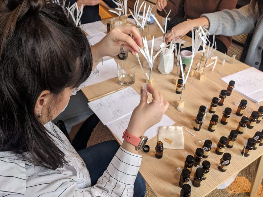 Amsterdam: 3-Hour Mindful Perfume-Making Workshop - The 30-minute welcome: grounding + scent memories
