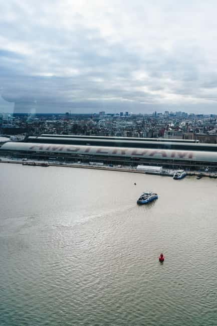 Amsterdam: A'DAM Lookout with Revolving Restaurant Moon - LOOKOUT experience: scan the canals, understand the city, skip the guessing