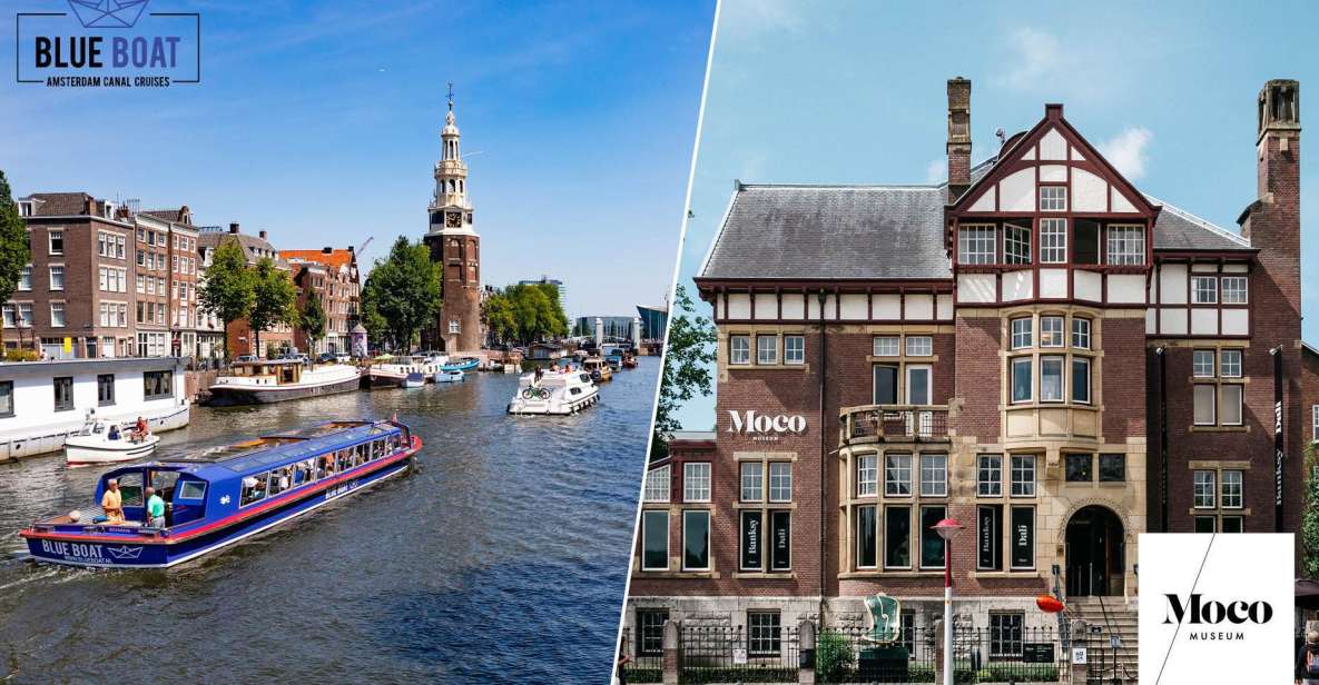Amsterdam: Canal Cruise and Moco Museum Combined Ticket - Practical tips that make a difference