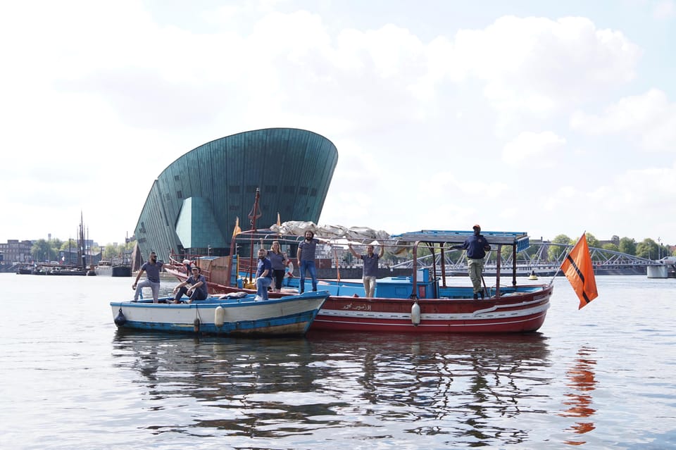 Amsterdam: Canal Cruise on a Wooden Refugee Boat - The storytelling format: equal parts history, humor, and real talk