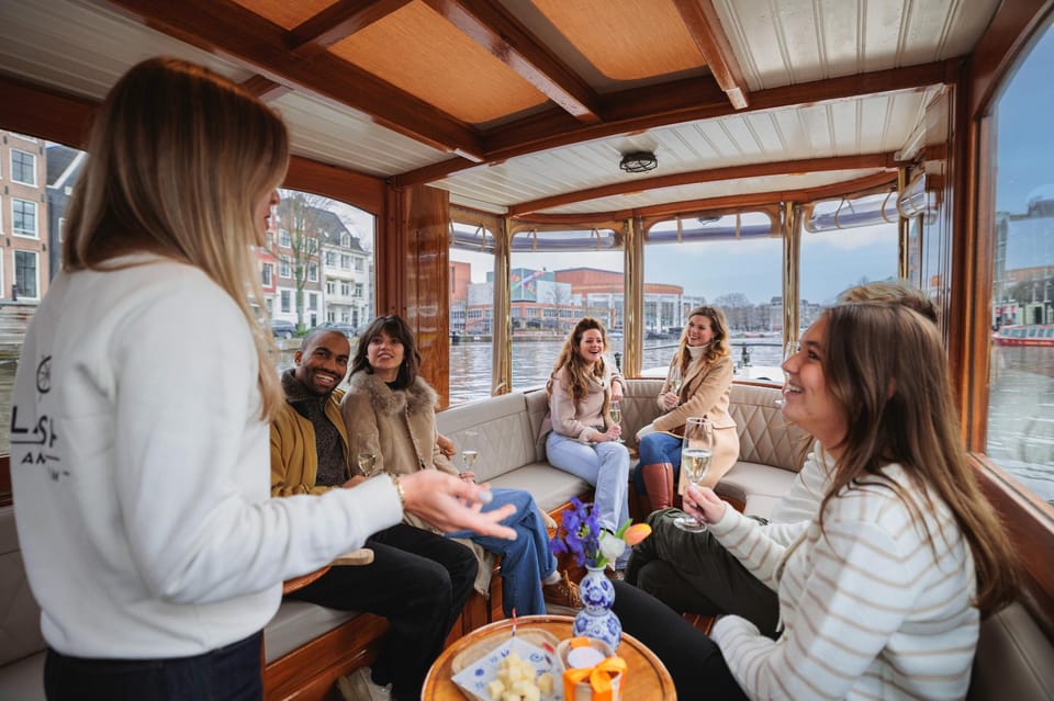 Amsterdam: Canal Cruise with Bubbles & Bites - Key things to know before you book