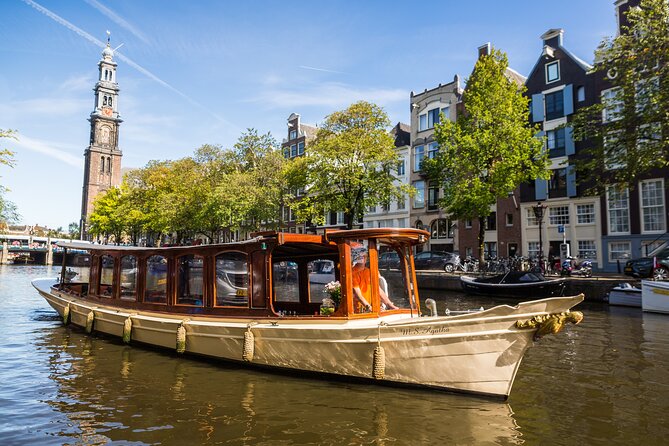Amsterdam Canal Cruise with Cheese and Wine - What you see on the water: Prinsengracht, Jordaan, and the UNESCO canal ring