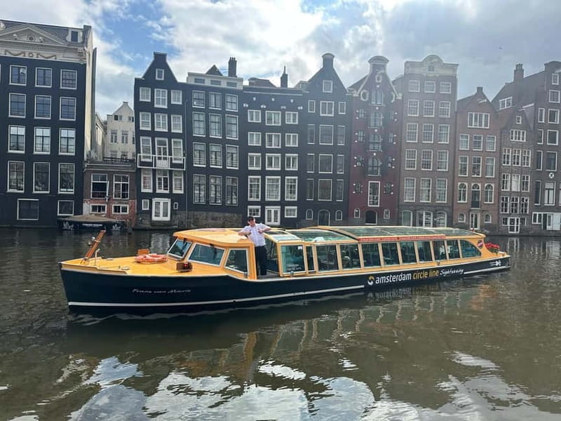 Amsterdam canal cruise with culinary burger or cheese & wine - Returning to Prinsengracht: wrap-up views and how to end well