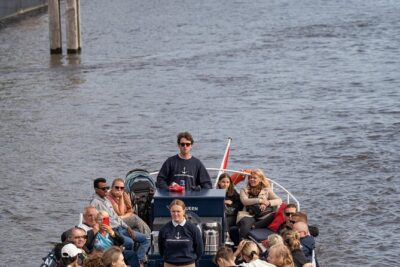 Amsterdam Canal Cruise with Live guide & Two drinks - Central St. - The Old City Centre route: canals, landmarks, and the red-light district angle
