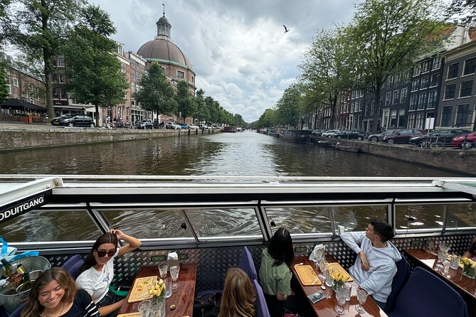 Amsterdam Cheese and Wine Canal Cruise - Jordaan from the water: working-class design you can spot