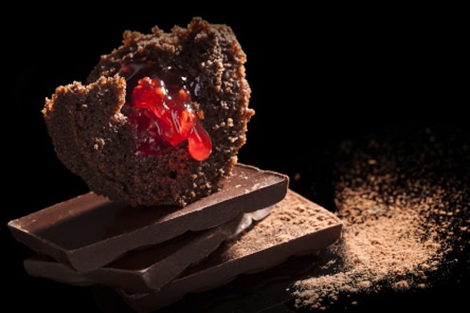 Amsterdam: Chocolate Fondue in the Dark - What’s on the Table: Warm Chocolate Fondue Plus Real Dessert Variety