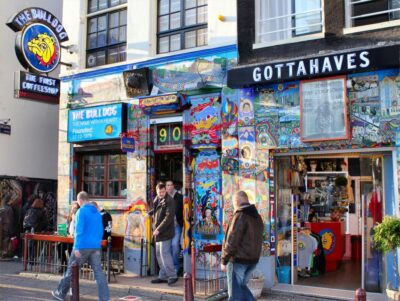 Amsterdam: Coffee Shops Walking Tour - Meeting Point at Barbizon Palace and setting your walking pace