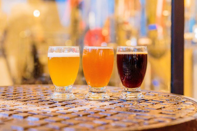 Amsterdam Craft Beer Brewery Tour by Bus with Tastings - The surprise middle brewery: where the hunt becomes part of the fun
