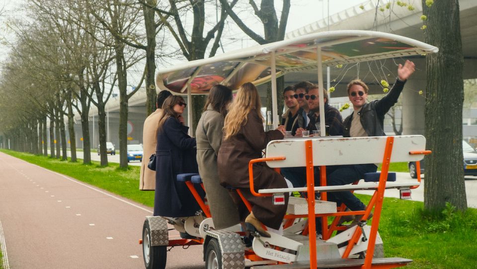 Amsterdam: Dutch Beer Bike Blast Tour with Onboard Bar - Group vibe: who this tour fits best
