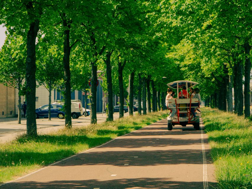 Amsterdam: Dutch Beer Bike Blast Tour with Onboard Bar - Entering the ride: the beer bike experience from the start