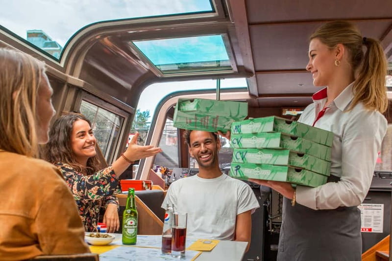Amsterdam: Evening Pizza Cruise Along the Canals - Why this Damrak pizza cruise works as your first Amsterdam night