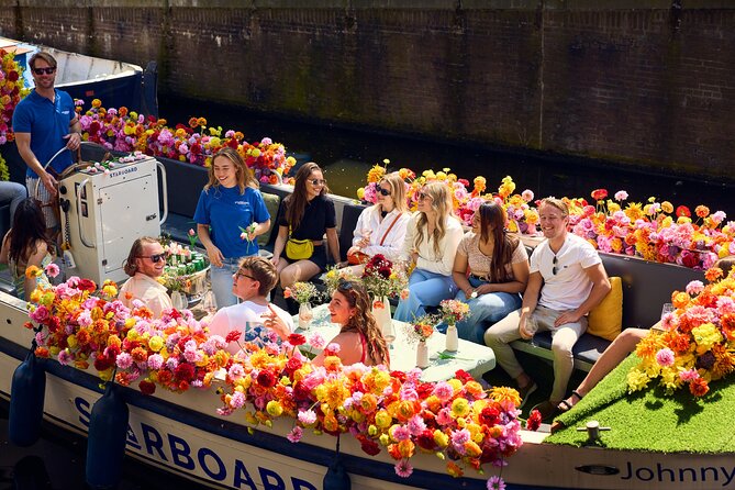 Amsterdam Flower Boat Canal Cruise with Local Guide - Herengracht: Trading Power and Houses That Look Different for a Reason