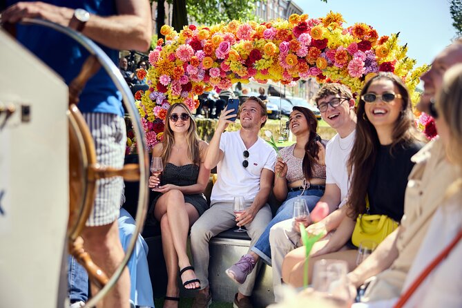 Amsterdam Flower Boat Canal Cruise with Local Guide - Seven Bridges View Point: The Most Famous Photo Moment