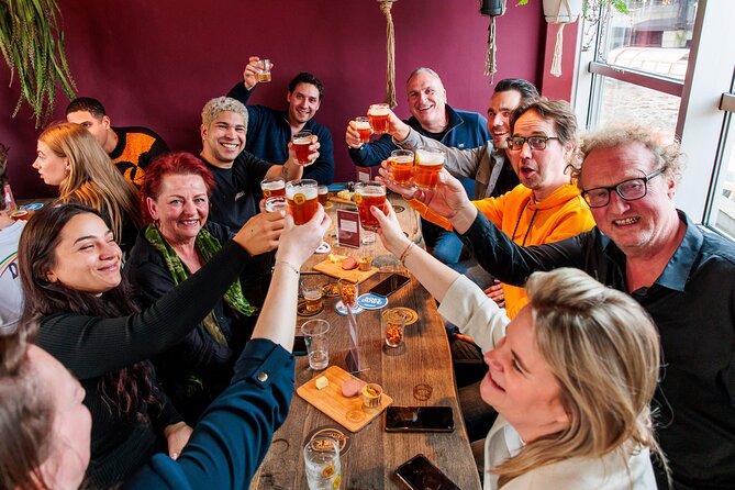 Amsterdam Guided Craft Beer Tasting with Cheese & Sausauge - ClinkNoord meeting point: easy to find, but not a fancy venue