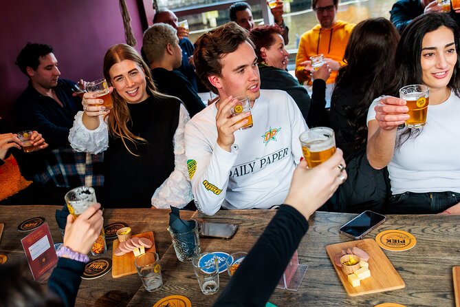 Amsterdam Guided Craft Beer Tasting with Cheese & Sausauge - The 1-hour flow: a structured tasting you can fit into any day