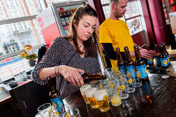 Amsterdam Guided Craft Beer Tasting with Cheese & Sausauge - Price and value: $30.09 for five beers and real snacks