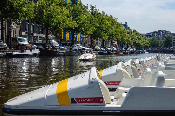 Amsterdam Independent Sightseeing by Pedal Boat - How Amsterdam Pedal Boats Work (From Pier to Canal)