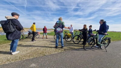 Amsterdam: Leisurely Windmill & Countryside Bike Ride - The IJ ferry and the first canal stretch north