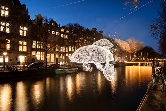 Amsterdam Light Festival Canal Cruise + Unlimited Drinks Option - Booking and departure times: the 5–10pm choice