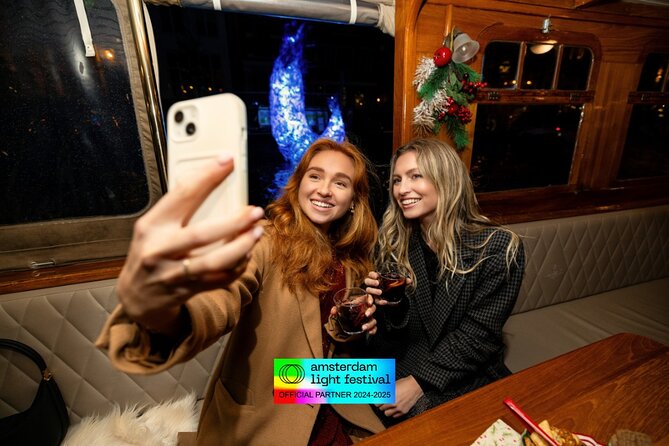 Amsterdam Light Festival: Heated Boat Cruise + Hot Drinks & Bite - What You’ll Actually See During Imagine Beyond