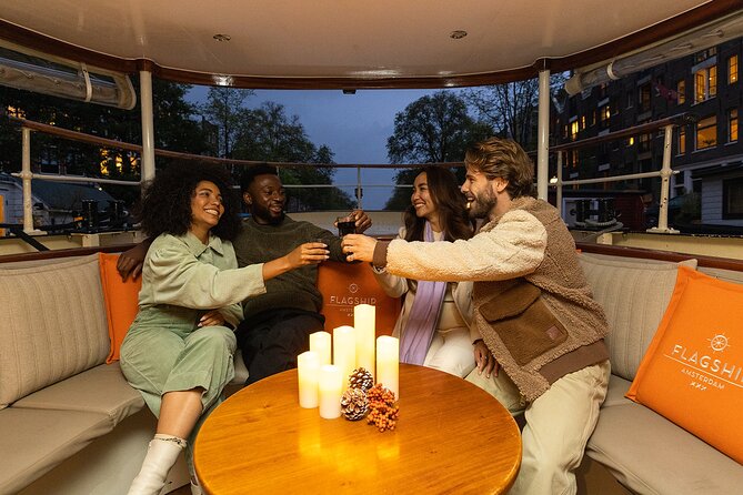 Amsterdam Light Festival: Heated Cruise with Hot Drinks & Bite - The ride length and what the cruise actually does