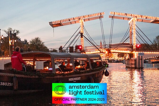 Amsterdam: Light Festival Open Boat - Unl. Drinks Option - Maritime museum and naval storage: why Amsterdam’s water kept records
