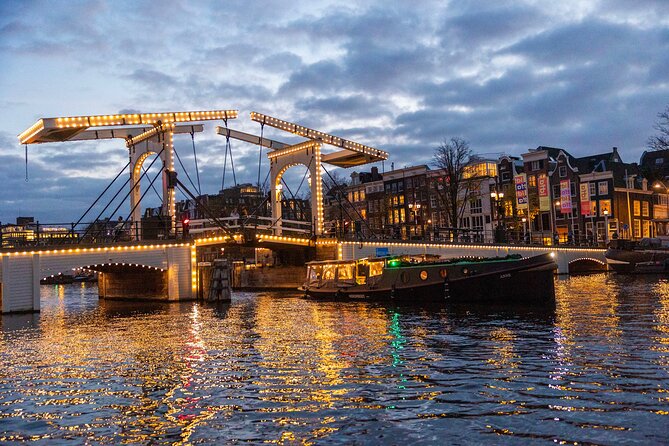 Amsterdam: Light Festival Open Boat - Unl. Drinks Option - The Silly Jake watchtower: 1516, defense walls, and a strange bell