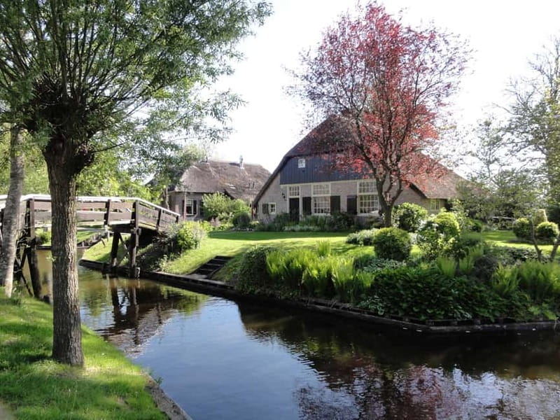Amsterdam: Live GuideD Giethoorn Boat Tour & Cheese Platter - Timing and logistics: how the day usually flows