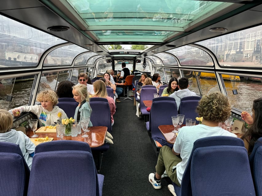 Amsterdam: Luxury Cheese & Wine Canal Cruise - Drinks Included: Heineken, Wine, Soda, Coffee, and Tea