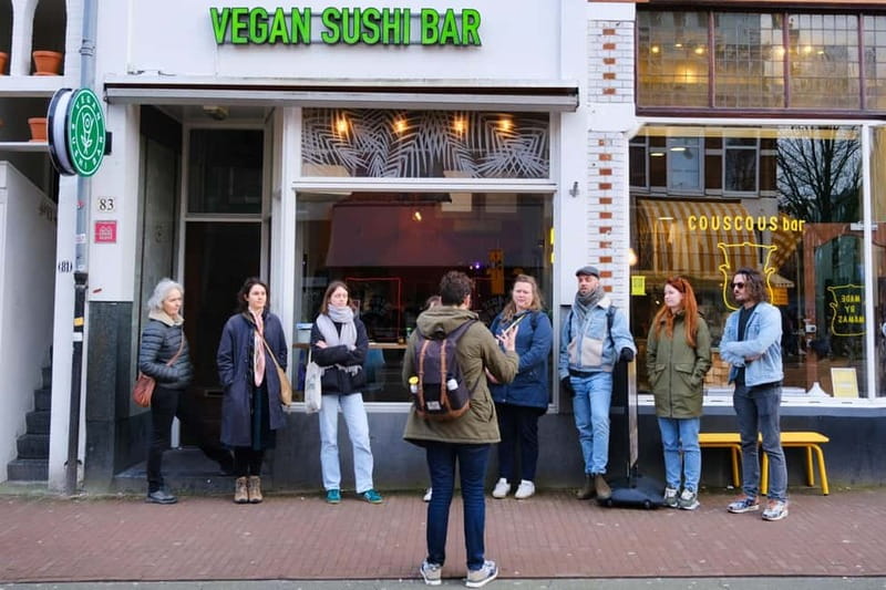 Amsterdam Old-West Vegan Food Tour with Local Guide - Stop-by-Stop Breakdown: 6 Tastings and Scenic Walk Moments