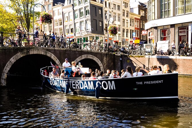 Amsterdam Open Boat Cruise in Old City Centre with Drinks Options - The boat and onboard comfort: why it changes the experience