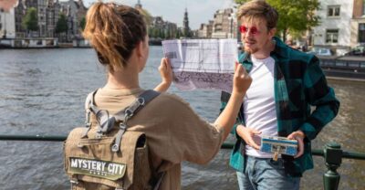Amsterdam: "Operation 45 " Treasure Hunt Walking Tour - Starting at Mystery City Games: what you grab and how it works