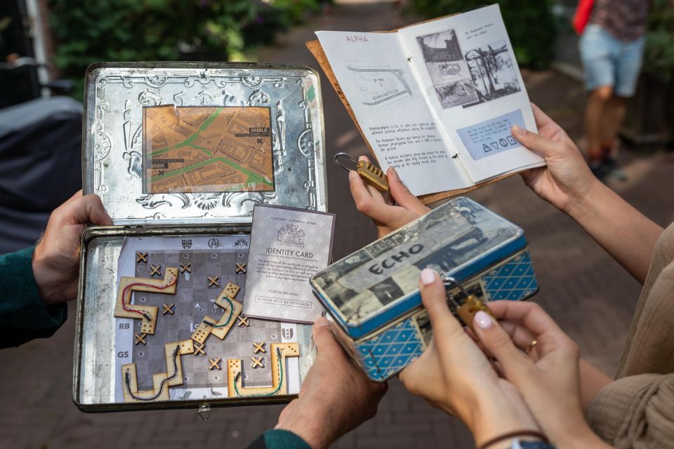 Amsterdam: "Operation 45 " Treasure Hunt Walking Tour - Why the physical kit beats app-only treasure hunts