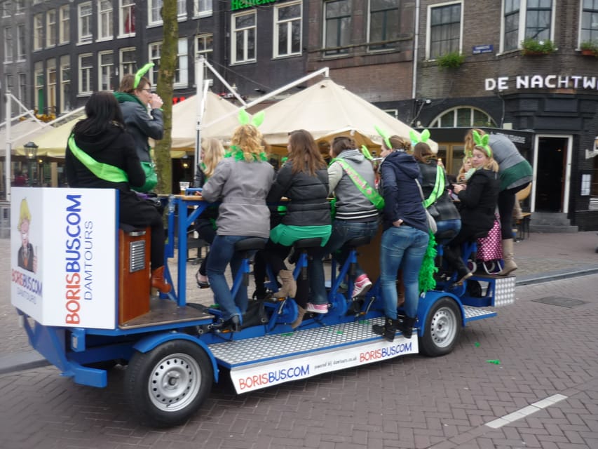 Amsterdam: Party Bike Tour with Beer - Pedal With Freedom: Electric Assist, Sober Driver, and Control
