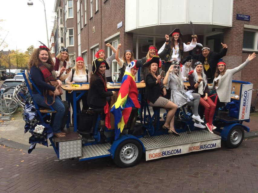 Amsterdam: Party Bike Tour with Beer - Rain, Wind, and Dutch Weather: You’re Not Stuck Indoors