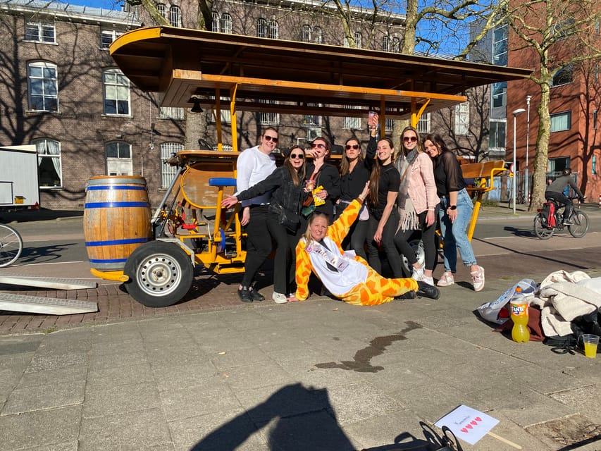 Amsterdam: Party Bike Tour with Beer - The 90-Minute Party Bike Format: How the Fun Actually Works