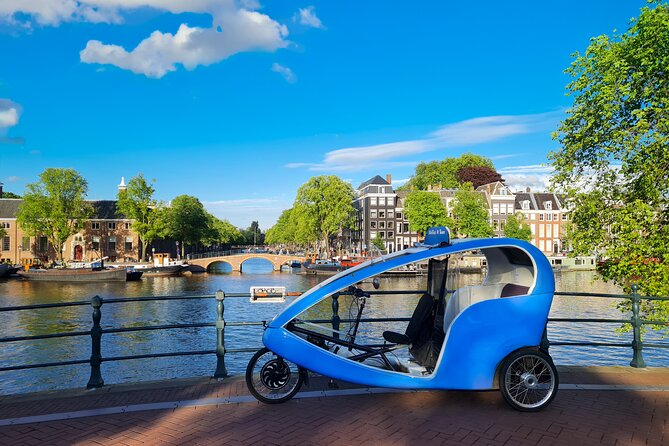 Amsterdam Pedicab City Tour (2 hours) - Your route: Dam Square to Museumplein in one smooth circuit