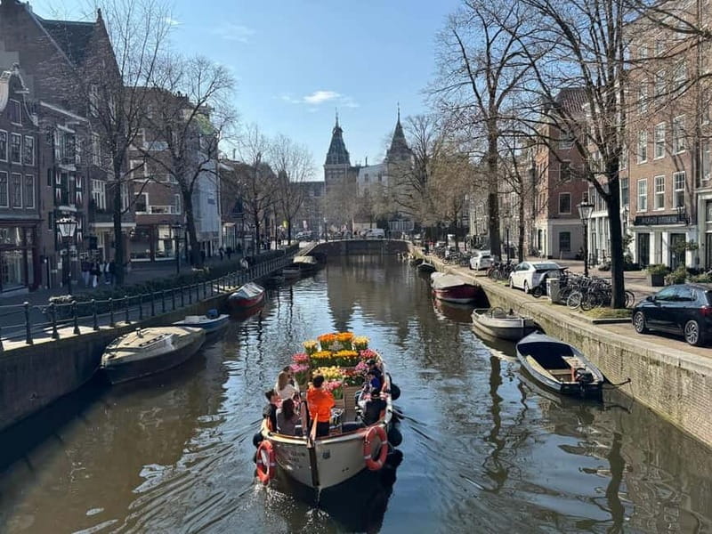 Amsterdam: Premium Tulip Boat Canal Tour - Where you’ll sail: Anne Frank House, Golden Bend, and the Amstel views
