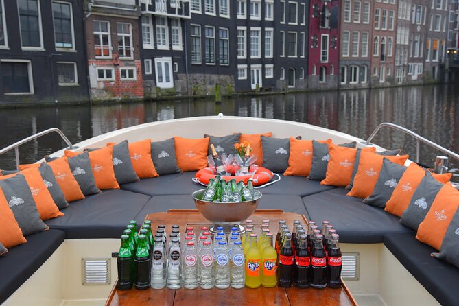 Amsterdam Private BBQ and Drinks Cruise With Onboard Chef - Open-air comfort and weather check