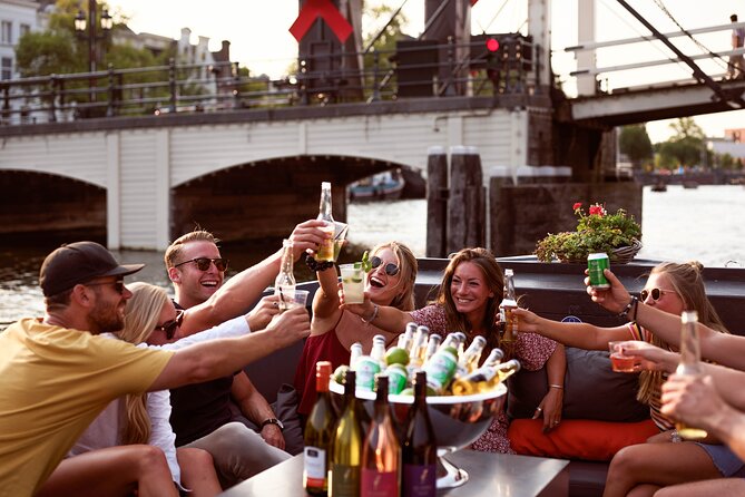 Amsterdam Private Boat Tour with Unlimited Drinks - Skipper and Boat Comfort: Friendly Service, Weather Matters